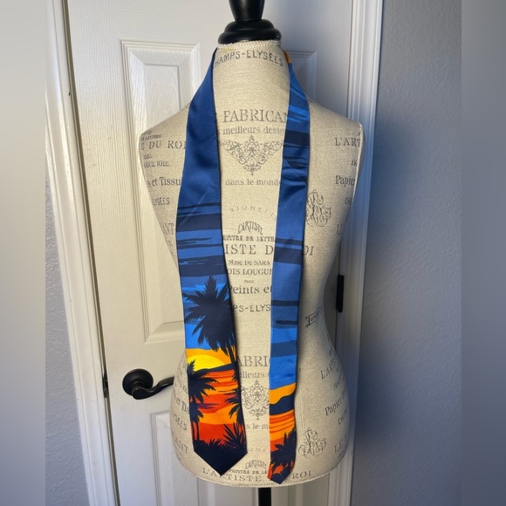Maus & Hoffman Tramonto Silk Tie NWT